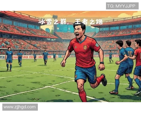 足球巨星C罗插画作品展现他的激情与风采，感受绿茵场上的传奇魅力